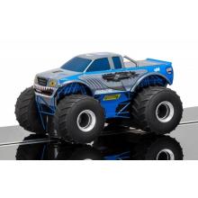 Scalextric C3835 Team Monster Truck - Predator Blue Slot Car Super Resistant