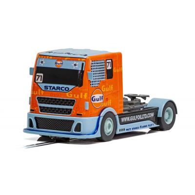 Scalextric C4089 Team Gulf No. 71 Racing Truck Slot Car 1:32 Scale