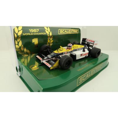 Scalextric C4309 Williams FW11 - Nelson Piquet 1987 World Champion F1 Slot Car 1:32 Scale
