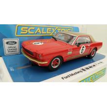 Scalextric C4339 Ford Mustang - Alan Mann Racing - Henry Mann & Steve Soper Slot Car 1:32 Scale