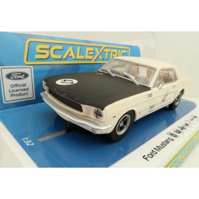 Scalextric C4353 Ford Mustang - Bill and Fred Shepherd - Goodwood Revival Slot Car 1:32 Scale