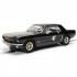 Scalextric C4405 - Ford Mustang - Black and Gold Slot Car 1:32 Scale