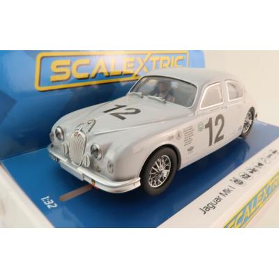 Scalextric C4419 Jaguar MKI - Goodwood 2021 No 12 Slot Car 1:32 Scale