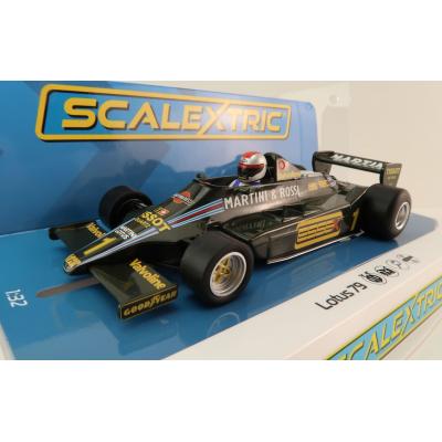 Scalextric C4423 Lotus 79 F1 USA GP West 1979 Mario Andretti Slot Car 1:32 Scale