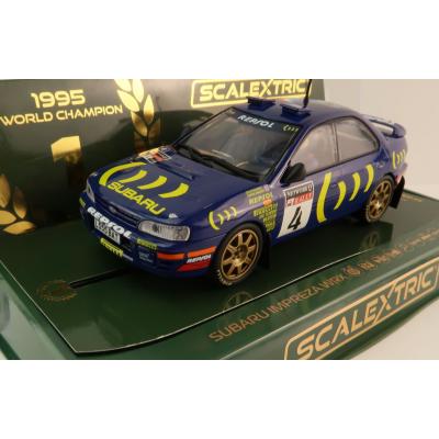 Scalextric C4428 Subaru Impreza WRX Colin McRae 1995 World Champion Edition 1:32 Scale