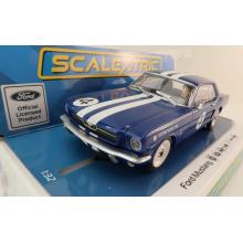 Scalextric C4458 1965 Ford Mustang Neptune Racing Norm Beechey Australian Only Slot Car 1:32 Scale