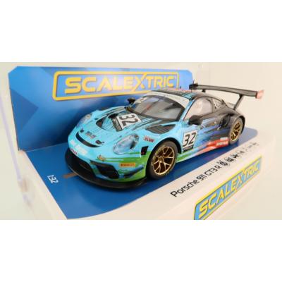 Scalextric C4460 Porsche 911 GT3 R Redline Racing Spa 2022 Slot Car 1:32 Scale