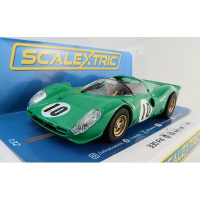 Scalextric C4491 330 P4 Green David Piper Slot Car 1:32 Scale