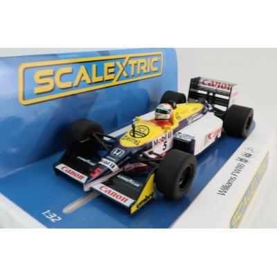 Scalextric C4508 Williams FW11B 1987 British Grand Prix Nigel Mansell Slot Car 1:32 Scale