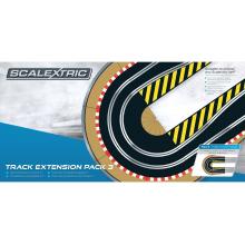 Scalextric C8512 - Track Extension Pack 3 - Hairpin Curve and  Side Swipe - Scale 1:32