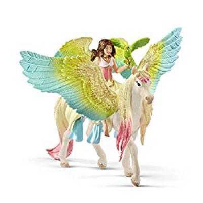 Schleich 70566 - Fairy Surah with Glitter Pegasus - Bayala 