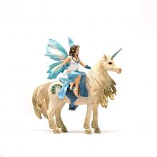 Schleich 42508 - Eyela riding on golden Unicorn