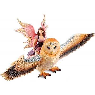 Schleich 70713 - Fairy in Flight On Glam Owl - Bayala New 2021