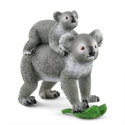 Schleich 42566 - Koala Mother and Baby - Wild Life