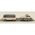 Schuco 452033400 Volkswagen VW T1 with Trailer and VW Beetle Herbie No 53 - Scale 1:64