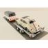 Schuco 452033400 Volkswagen VW T1 with Trailer and VW Beetle Herbie No 53 - Scale 1:64