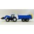Siku 1630 - New Holland with Front Loader and Trailer AU Version