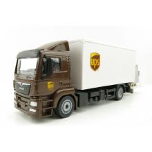 Siku 1997 - MAN TGS UPS Delivery Truck with Tail Lift - Scale 1:50