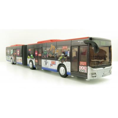 Siku 3739 - MAN Lion City Hinged Articulated Bus - Timeline 100 Years Sieper  - 1:50 Scale - New 2021