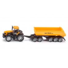Siku 1858 - JBC 8250 Tractor with Dolly and Tipping Trailer - Scale 1:87