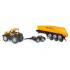 Siku 1858 - JBC 8250 Tractor with Dolly and Tipping Trailer - Scale 1:87