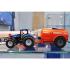 Siku 1945 New Holland Tractor with Abbey Single Axle Slurry Trailer Scale 1:50