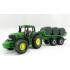 Siku 1632 - John Deere 7530 Tractor with Bale Trailer - Scale 1:72 - New Item 2022