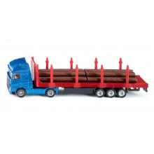 Siku 1659 - Volvo FH04 with Log Transporter Trailer - Scale 1:87