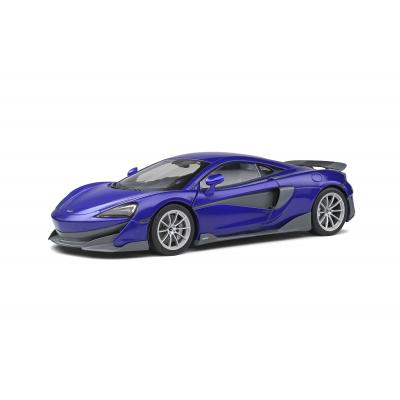 Solido S1804502 2018 McLaren 600 LT Coupe Purple Metallic - Scale 1:18