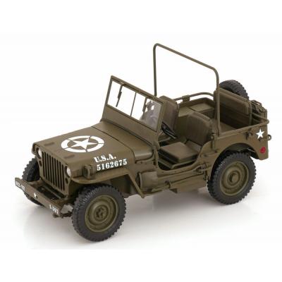 Welly 18055CGN  Jeep Willys US Army 1942 Olive Green Open - Scale 1:18 