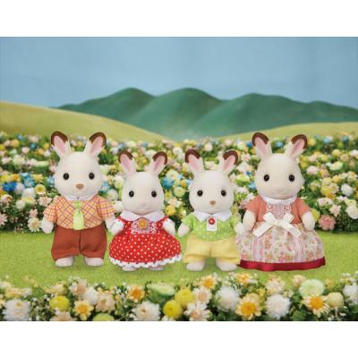 Sylvanian Families 5655 - Chocolate Rabbit Family (new)