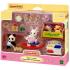 Sylvanian Families 5709 - Baby's Toy Box Snow Rabbit & Panda Babies
