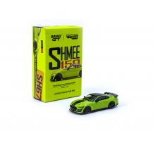 Tarmac Works TWMGT00271-L - Grabber Lime Ford Mustang Shelby GT500 - Scale 1:64