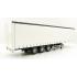 Tekno 21537 White Curtainside Trailer By Lion Toys - Scale 1:50