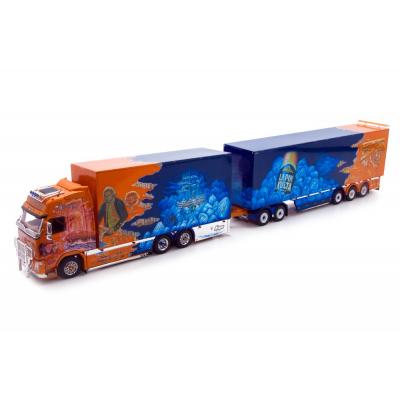Tekno 61728 Volvo FH Globetrotter Ristimaa Discovery Sweden Combo - Scale 1:50
