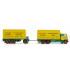 Tekno 71661 - Mack F700 3 Axle truck with 3 Axle Trailer 2x 20 ft Container Rynart - Scale 1:50