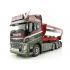 Tekno 75192 Volvo FH04 Globetrotter Truck 4axle with Hookarm and Asphalt Container - Vognmand Soren Nielsen - Scale 1:50