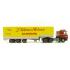 Tekno 77039 Scania 140 6x2 Truck with Dropdeck Trailer - J. Werner Nielsen - Scale 1:50