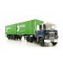Tekno 81194 Mack F700 6x4 Truck Groenenboom with Container Trailer 2x 20ft Container CP Ships - Scale 1:50