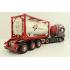 Tekno 82410 - Scania NG S-Serie 4x2 Truck with Tank Container Trailer SL Logistics - Scale 1:50