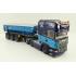 Tekno 82732 - Scania R-Serie 6x2 Truck with Tipper Trailer - Transkal - Scale 1:50