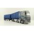 Tekno 83111 - Scania S-Serie 8x4 Hook Lift Truck & Trailer - Viktor Weber - Scale 1:50