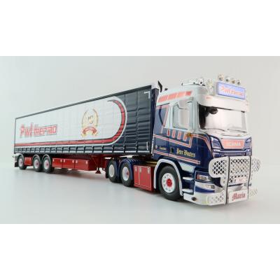 Tekno 84990 - Scania NG R 6x2 Truck with Reefer Trailer - Peter Wouters - Scale 1:50