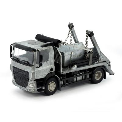 Tekno Parts 82560 DAF CF 4x2 Skip Bin Loader Truck with Container Kit - Scale 1:50