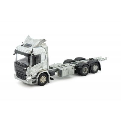 Tekno Parts 85338 Scania Next Gen P Serie 6x2 Truck Rigid Chassis Kit - Scale 1:50