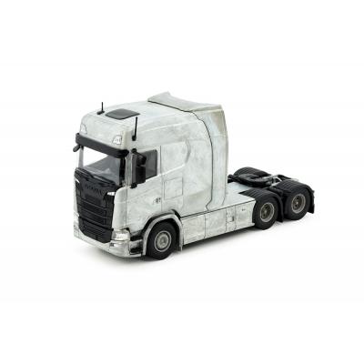 Tekno Parts 86788 Scania Next Gen S-series Longline 6x4 Prime Mover Cab Chassis Kit - Scale 1:50