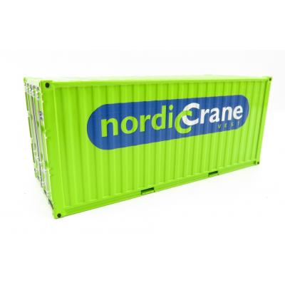 WSI 01-3158 20ft Container Nordic Crane with Lifting Kit - Scale 1:50