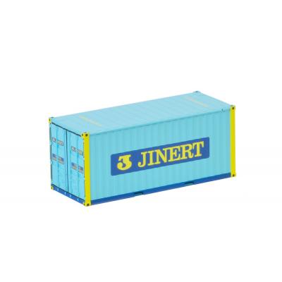 WSI 01-3491 20 FT Shipping Container Jinert with Lifting Straps - Scale 1:50