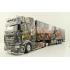 WSI 01-3931 Scania S Highline CS20H 4X2 Truck & Reefer Trailer 3axle Heide Logistik - Scale 1:50