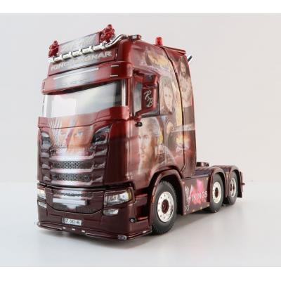 WSI 01-4241 Scania S Highline 6x2 Twin Steer Prime Mover - Transport Beau - Vikings - Scale 1:50